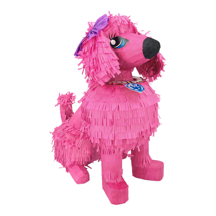 Pinata "Rosa Pudel" | 45 x 24 x 38 cm