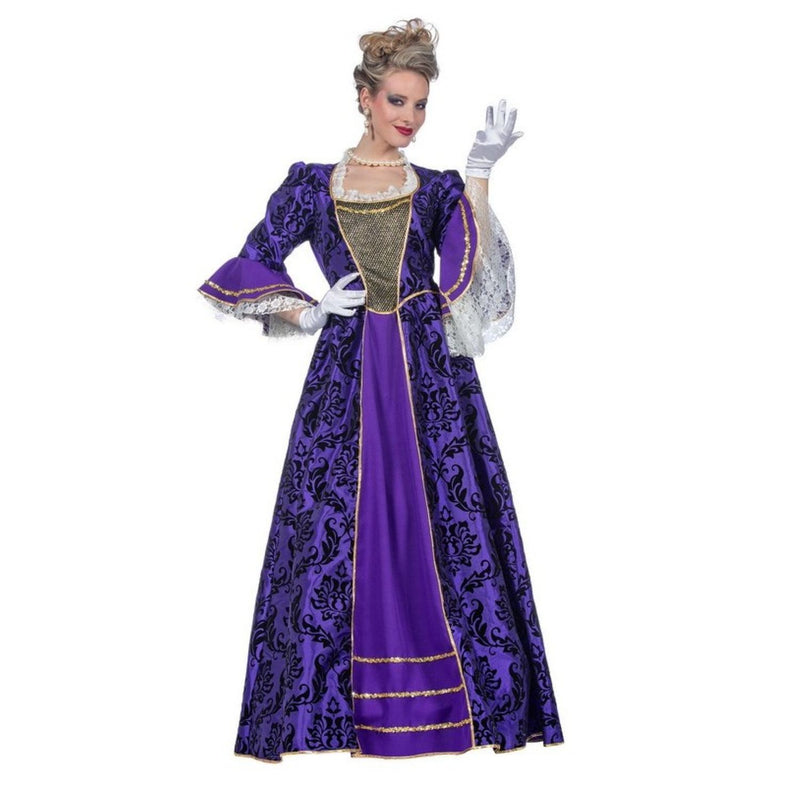 Barock Damen Kostüm "Venedig" | Kleid - Lila