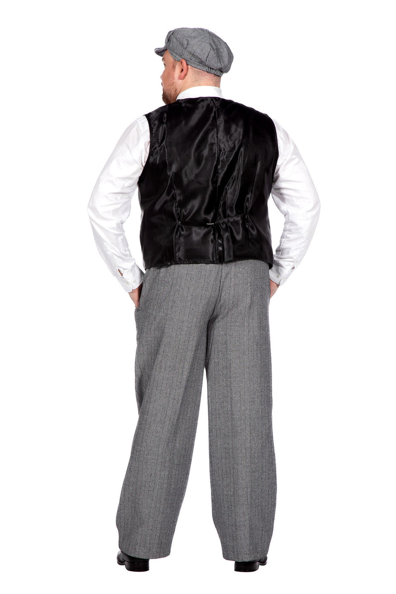 20er Jahre "Thomas" Kostüm für Herren 3-tlg. | Grau