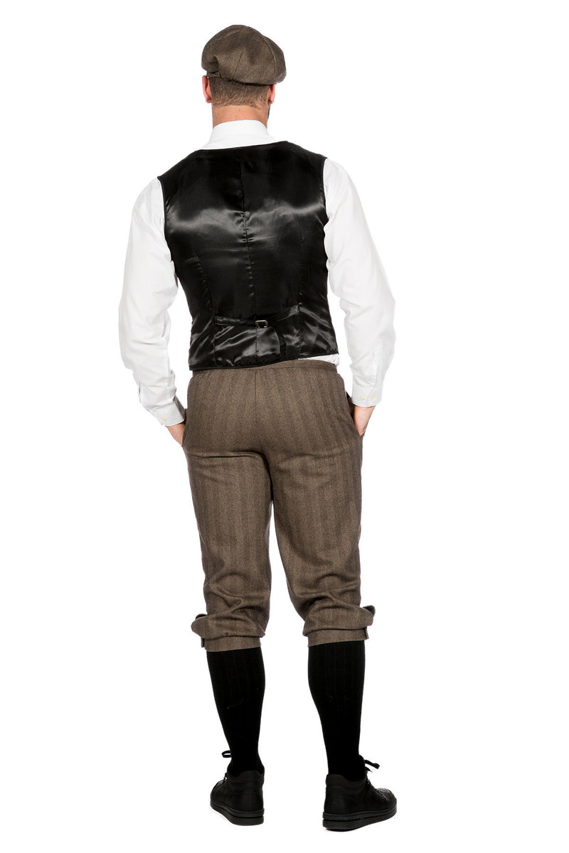 20er Jahre Kostüm "John"  für Herren 3-tlg. | Braun