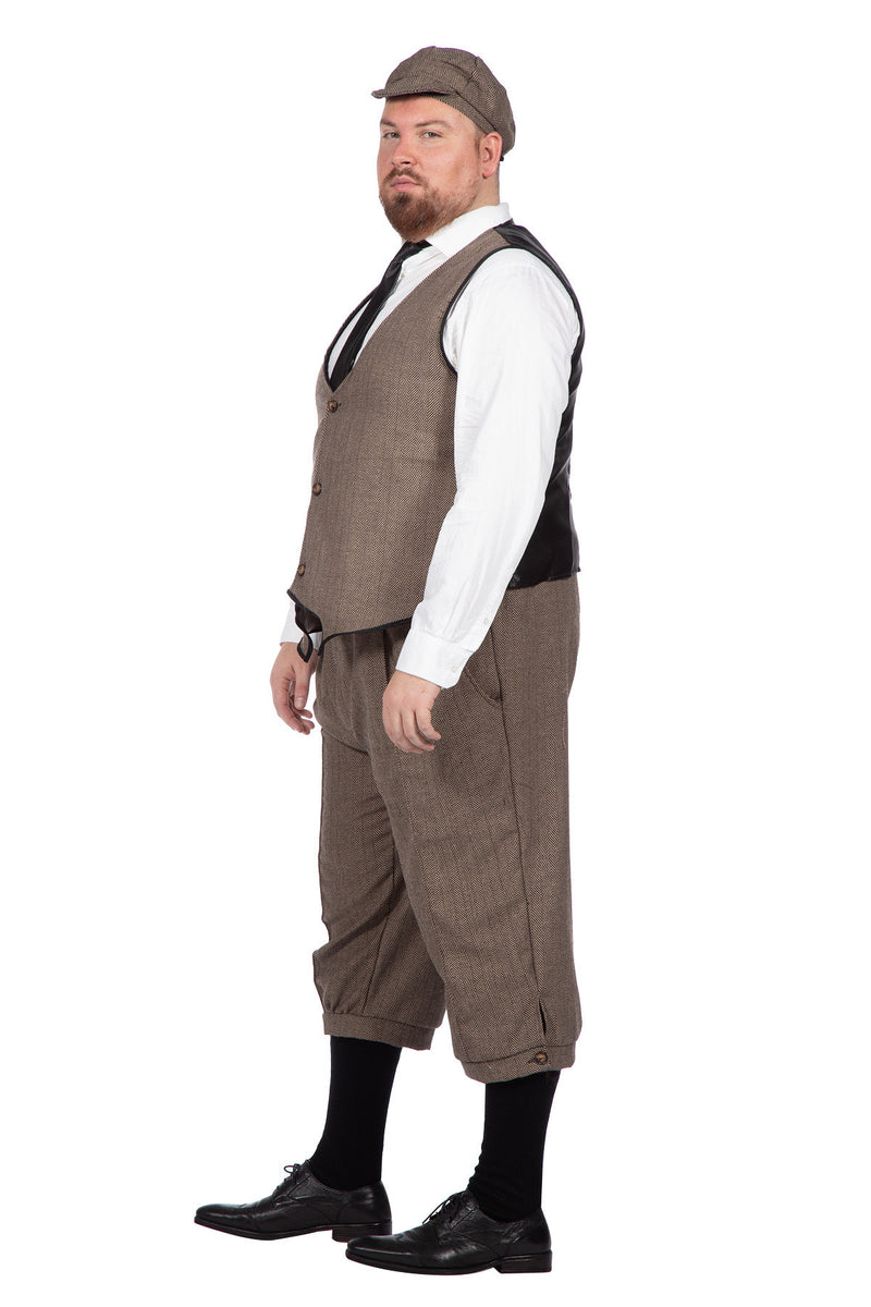 20er Jahre Kostüm "John"  für Herren 3-tlg. | Braun