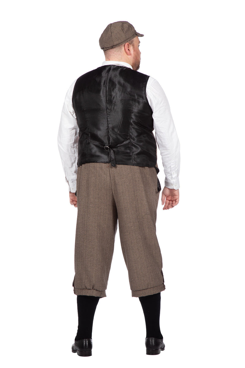 20er Jahre Kostüm "John"  für Herren 3-tlg. | Braun