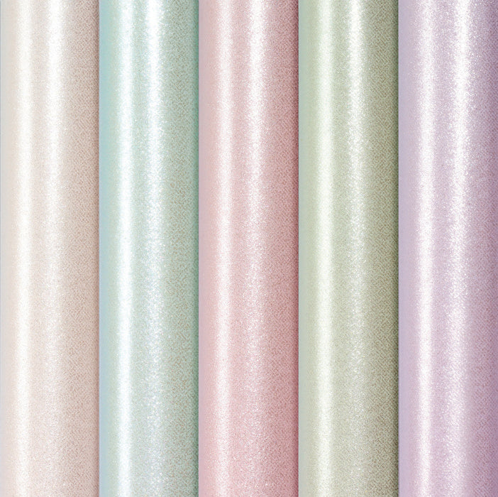 Geschenkpapier "Shimmering Pearls" farblich sortiert | 150 x 70 cm