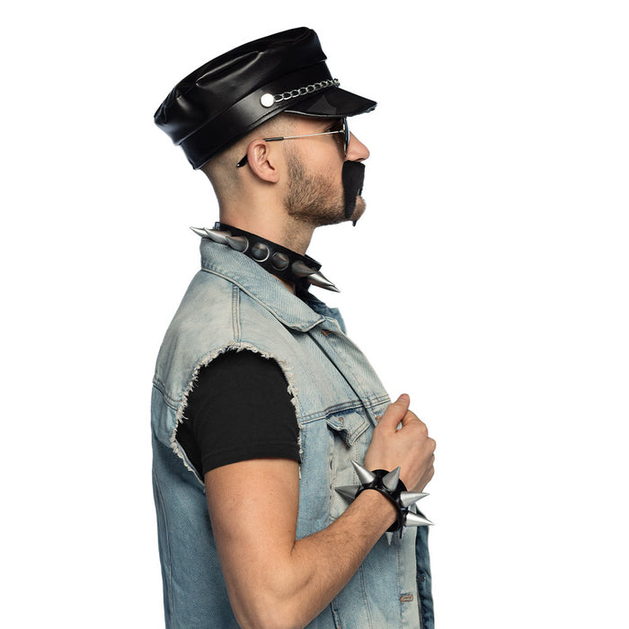 Kostüm-Set "Rocker" - 5-tlg. |  Biker Verkleidung
