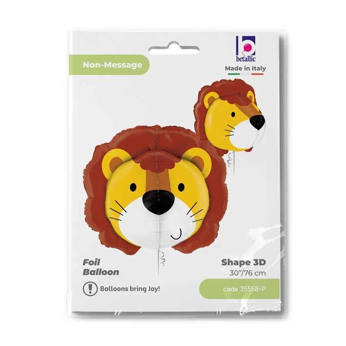 30" Shape Folienballon "Löwenkopf" | 76 cm