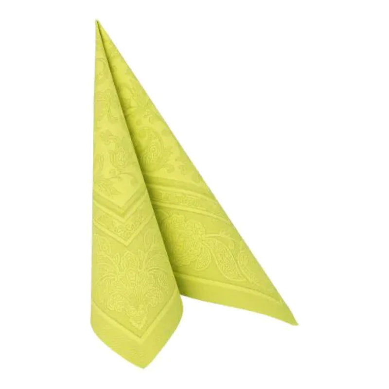 Servietten RC "Ornaments" 40x40cm/50Stk. | Limone