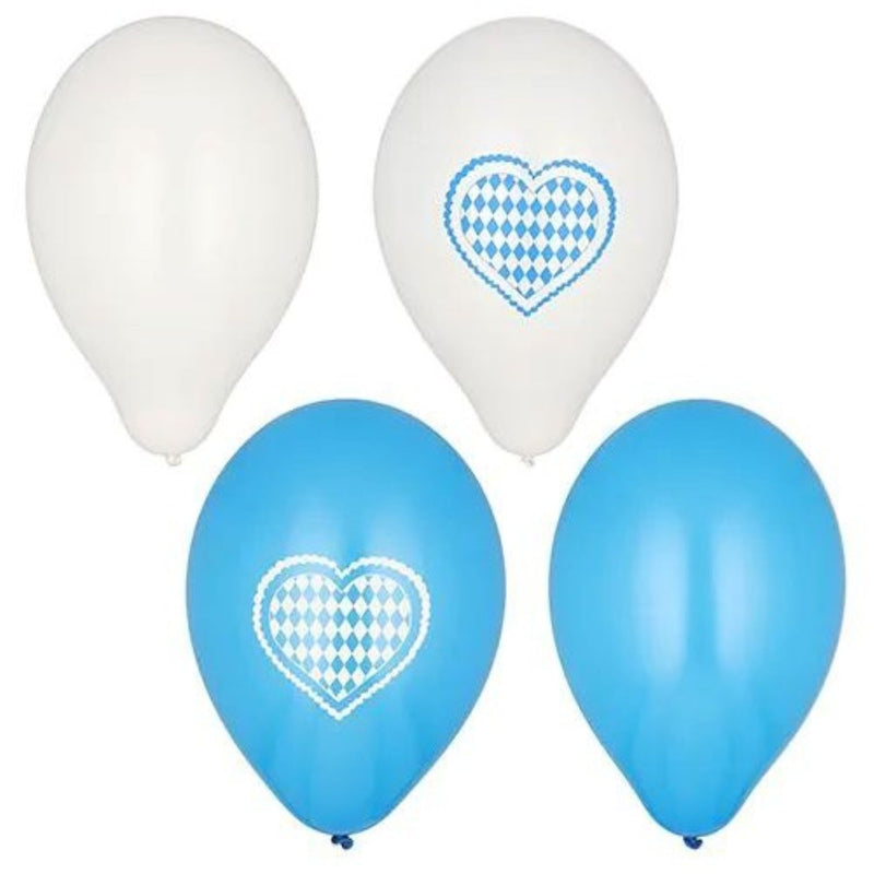 Latexballon Ø25cm "Bayrisch Blau" | 20 Stück