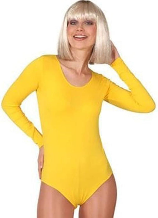 Body Langarm | Gelb Gr. 36-40