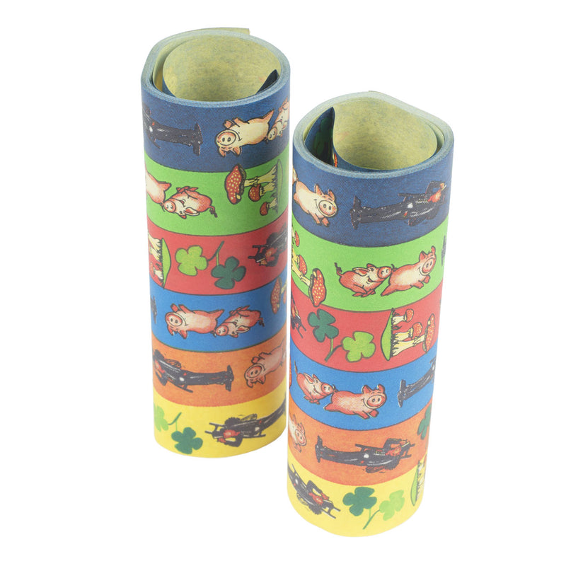 Luftschlangen "Glücksbringer" | 4m / 2 Rollen