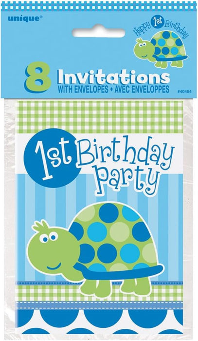 Einladung Schildkröte 8St HB