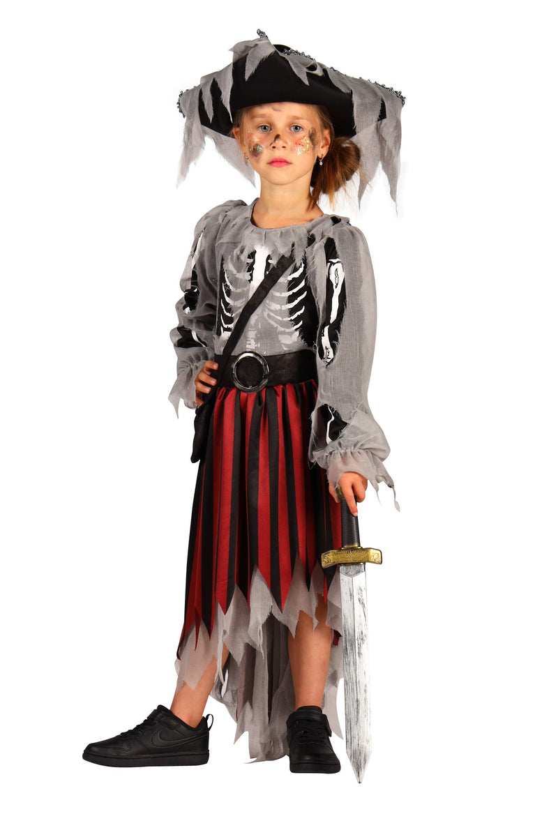 Piraten Geisterbraut Kostüm für Mädchen | Halloween