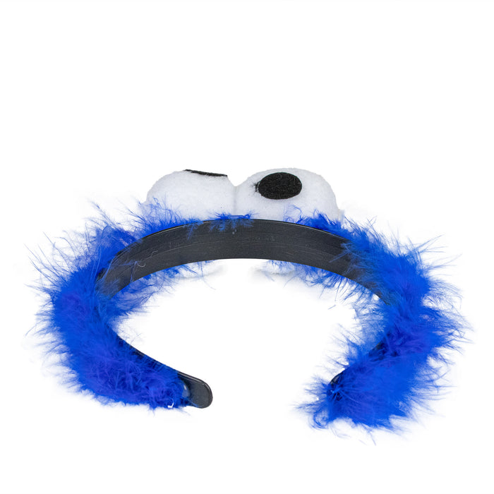 Cookie Krümelmonster Haarreif | Blau mit Kulleraugen