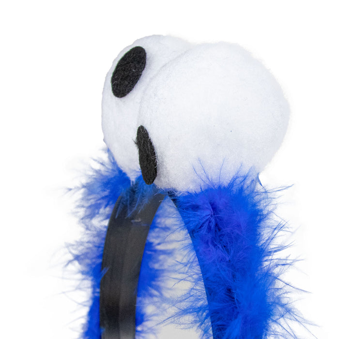 Cookie Krümelmonster Haarreif | Blau mit Kulleraugen