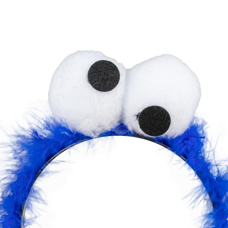 Cookie Krümelmonster Haarreif | Blau mit Kulleraugen