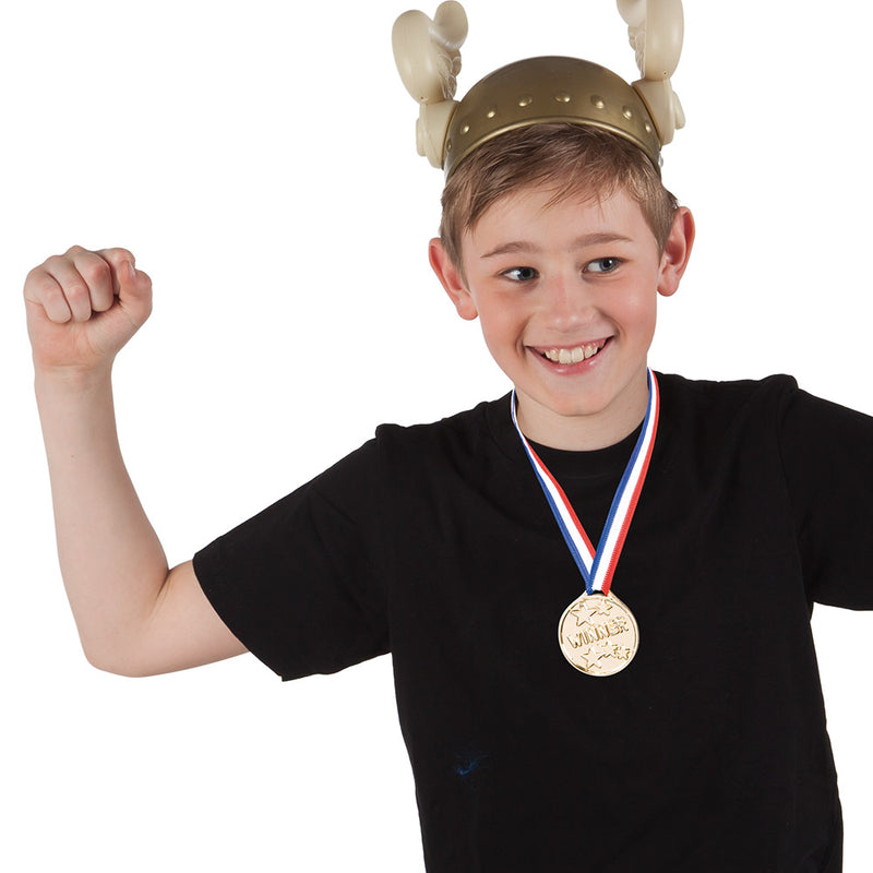 6 Gold-Medaillen "Winner" | Mit Band