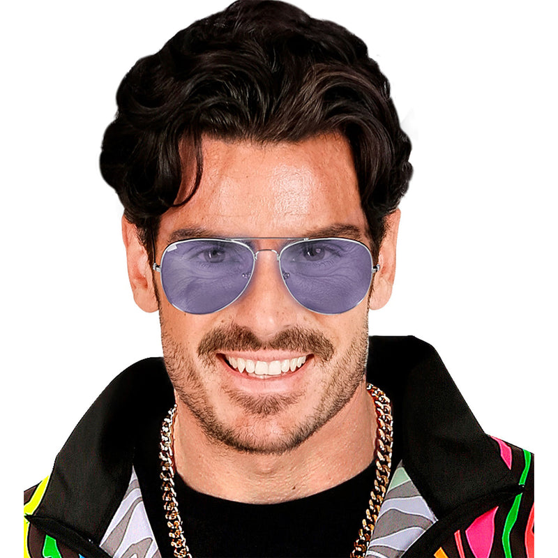 Pilotenbrille mit getönten Gläsern | Blau