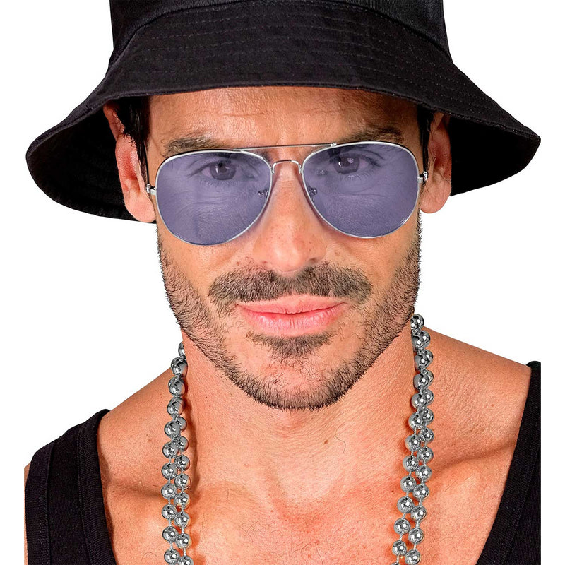 Pilotenbrille mit getönten Gläsern | Blau