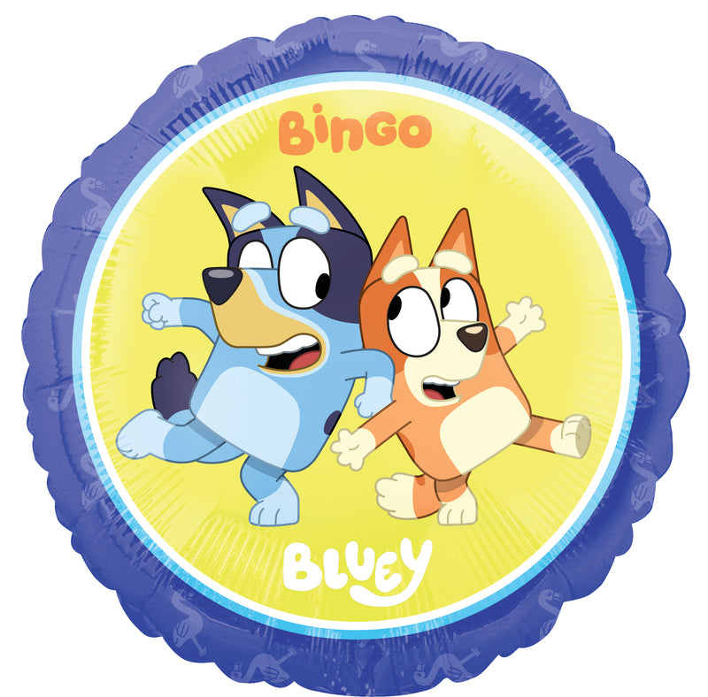 "Bluey" Serie | Folienballon Bingo + Bluey Ø45cm