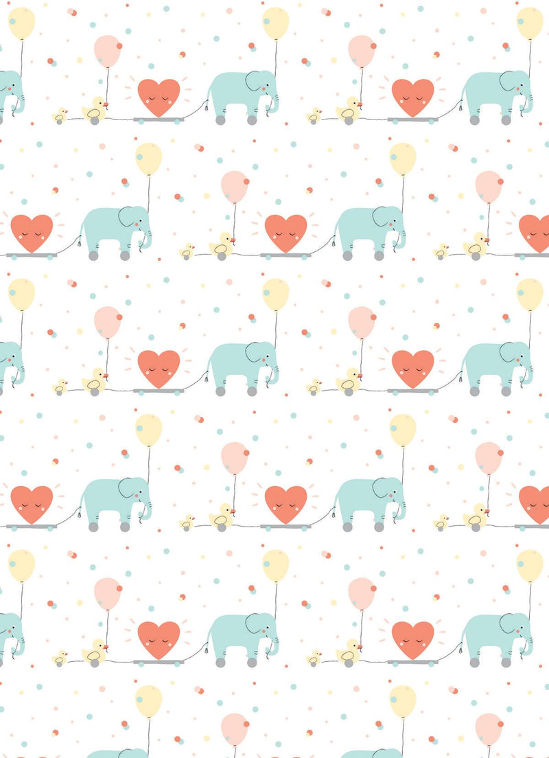 Geschenkpapier "Baby" farblich sortiert | 200 x 70 cm