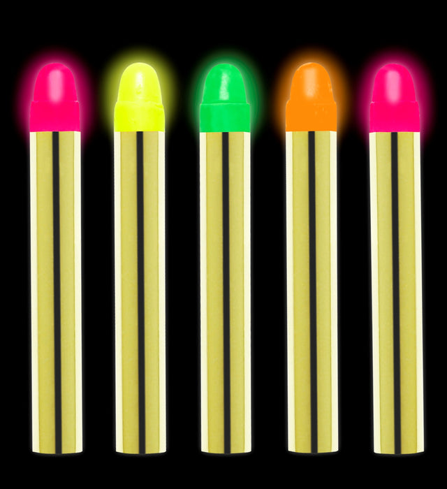 Neon UV-Licht Make-Up Stifte | Bunt