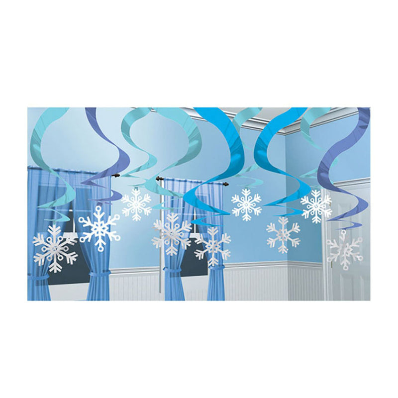 Swirldeko Eiskristall 60cm/15St.