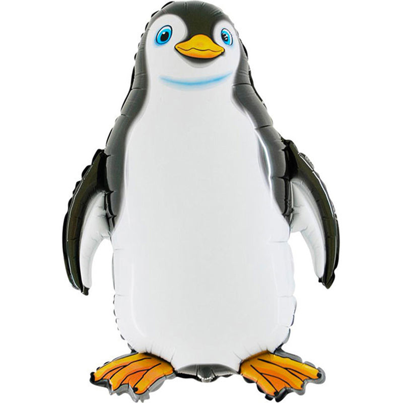 26" Shape Folienballon Lose - Pinguin Schwarz | HFE