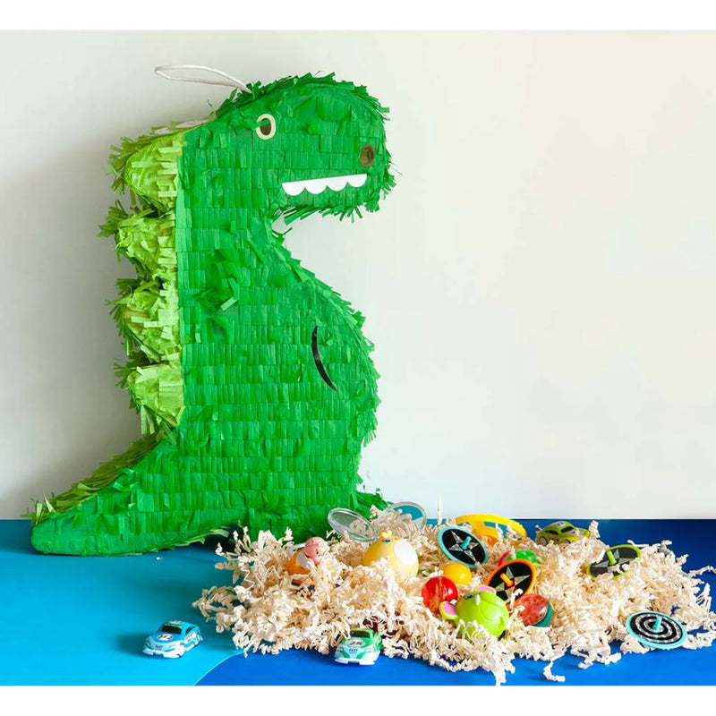 Pinata "Baby Dinosaurier" Grün | 35x8,5x43 cm