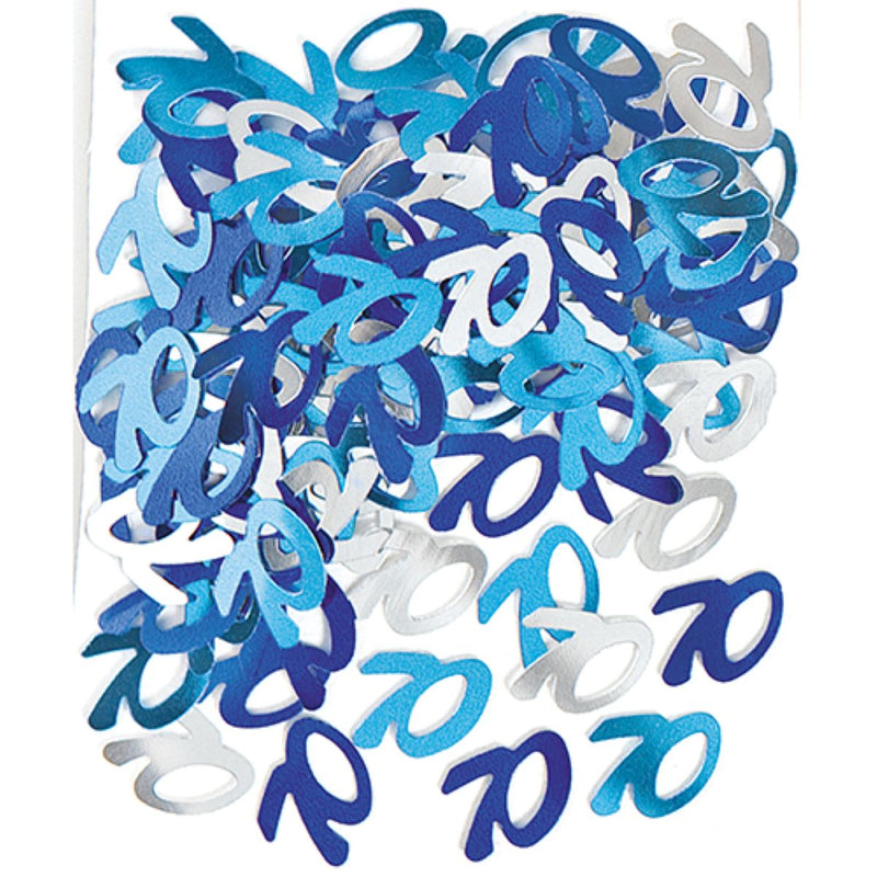 Konfetti Metall 14g Glitz #70 Blau