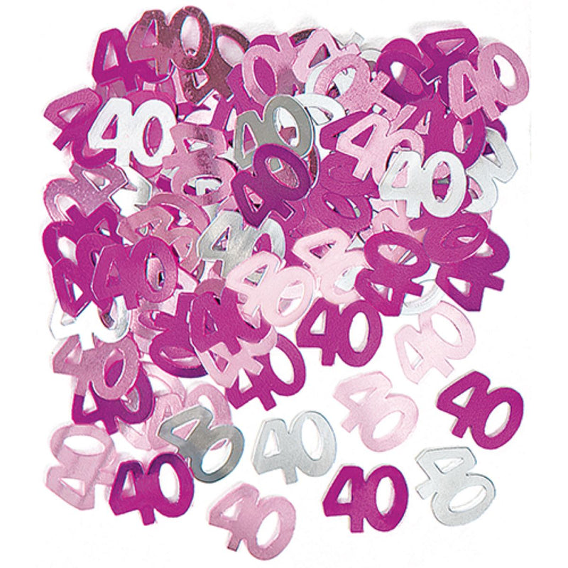 Konfetti Metall 14g Glitz #40 Pink