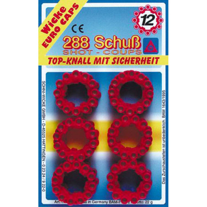 Munition 12 Schuss, 288 Schuß