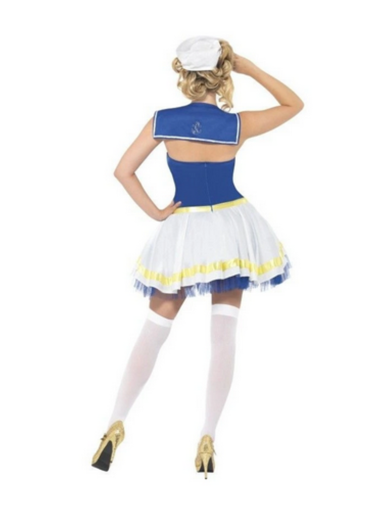 Kostüm Lady Matrosin Kleid Gr.XS