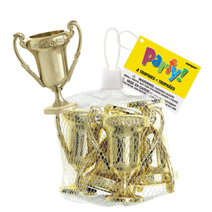 Favour Pack Trophäe Goldpokal 4St.