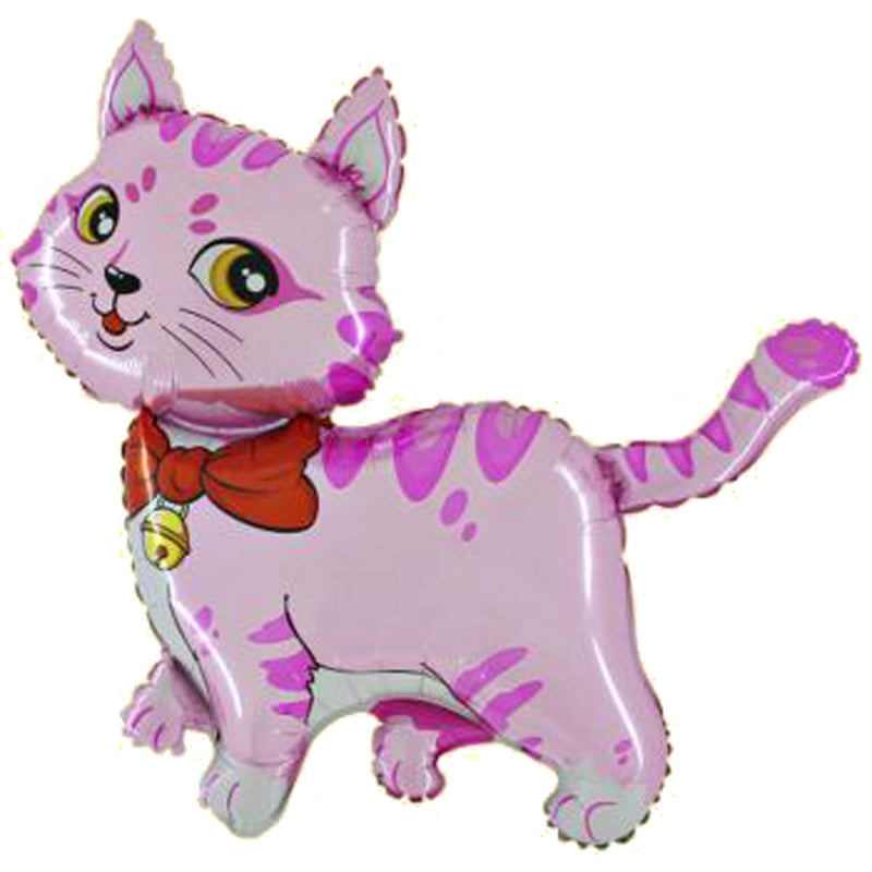34" Shape Folienballon Lose - Katze Pink II HFE