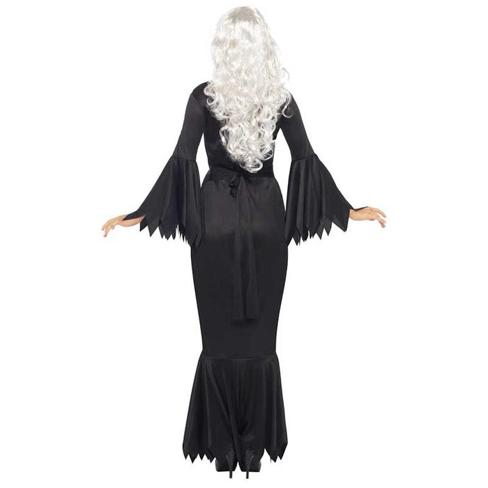 Kostüm Lady Vampir Schwarze Robe Gr.M