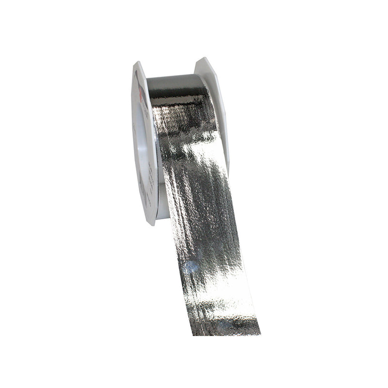 Geschenkband Polyband 40mm/25m Metallic Silber
