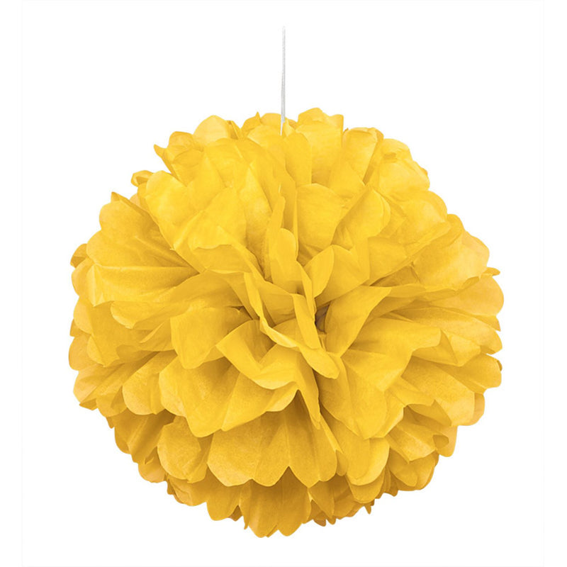 Wabenball Fluffy 40cm/1 Stück | Gelb