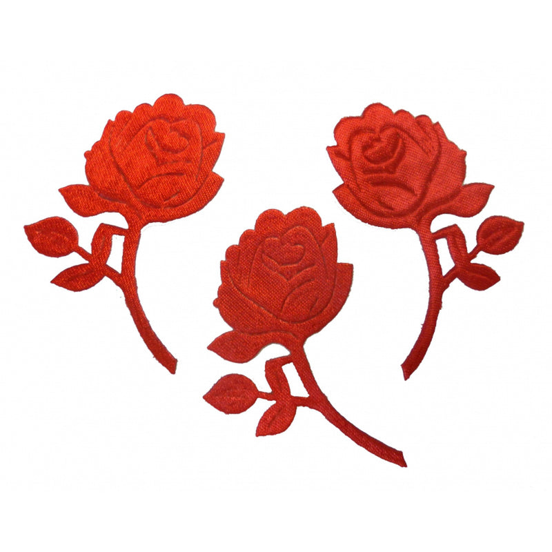 Dekoelemente Stoffrose rot