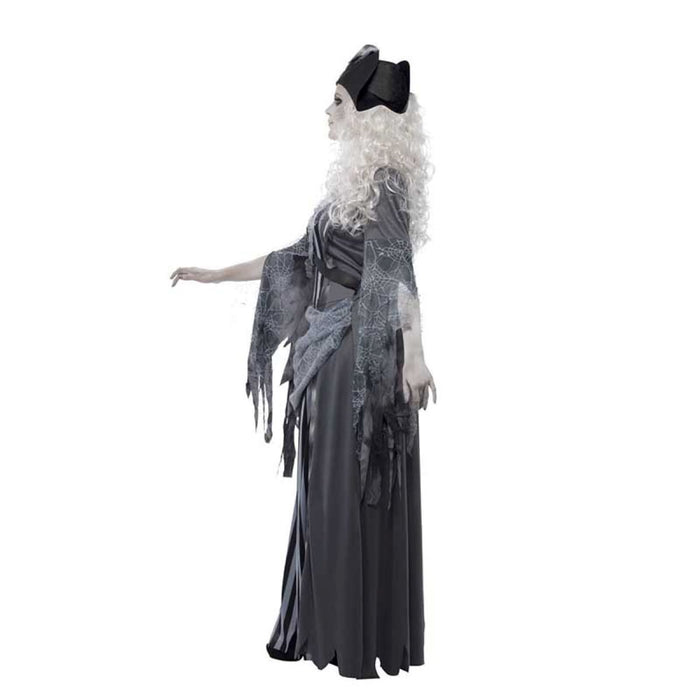 Kostüm Lady Zombie Princess Geisterschiff GrauGr.S