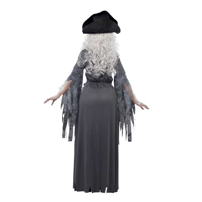 Kostüm Lady Zombie Princess Geisterschiff GrauGr.S