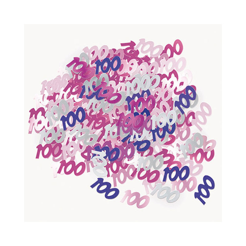Konfetti Metall 14g Glitz #100 Pink