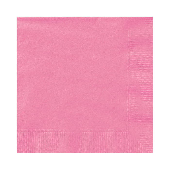 Servietten Uni 25x25cm/20St. Magenta/Pink