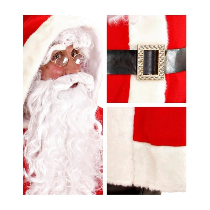 Kostüm Weihnachtsmann Luxus Mantel