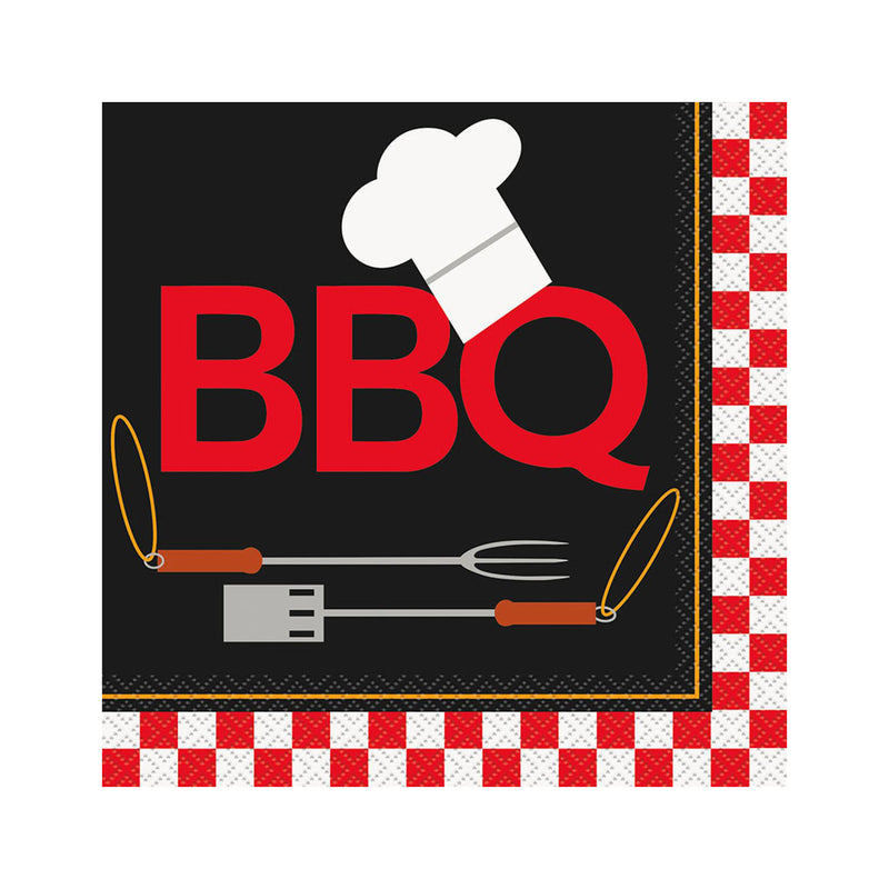 "BBQ Backyard" | Servietten 16Stk./33x33cm