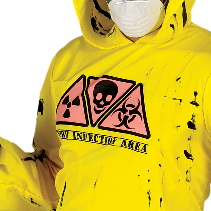 Kostüm Zombie Atom Opfer Overall Gr.L