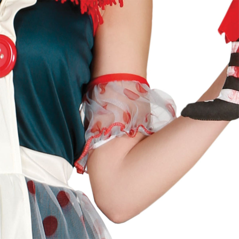 Kostüm Lady Metzgerin inkl. Käppchen Gr.M