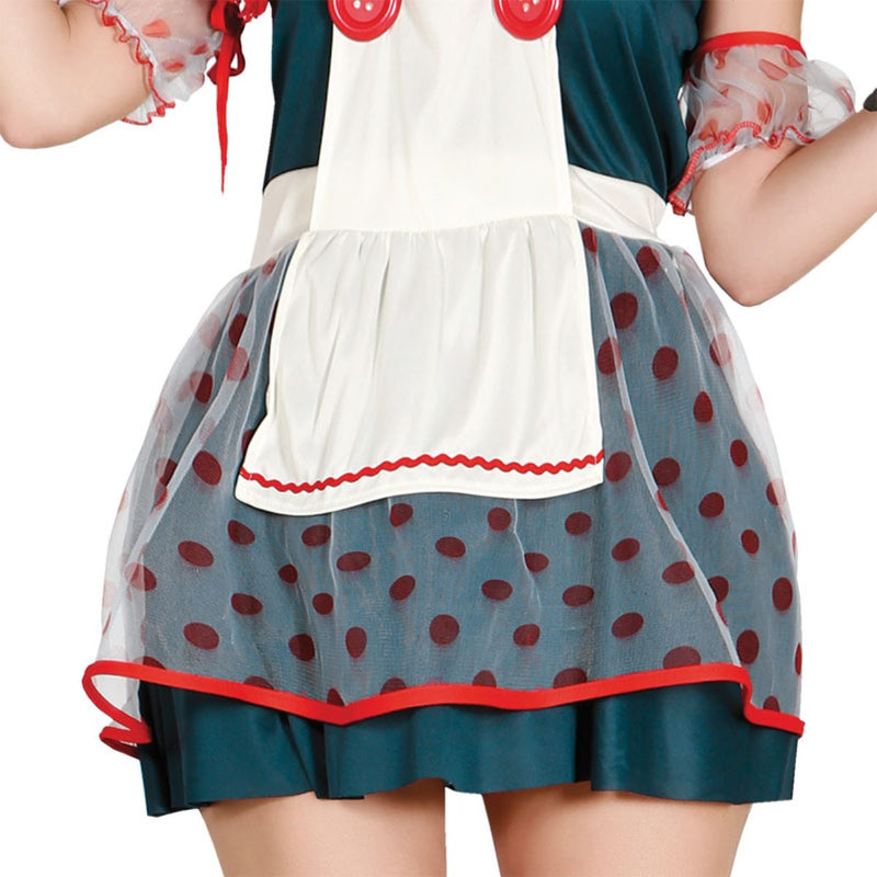 Kostüm Lady Metzgerin inkl. Käppchen Gr.M