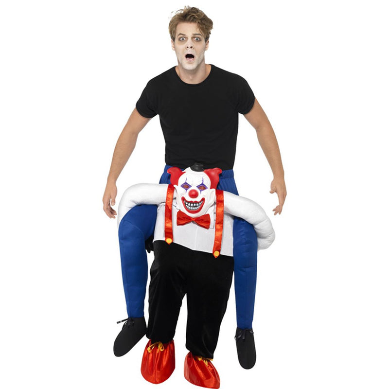 Kostüm Huckepack Horror Clown Uni-Size