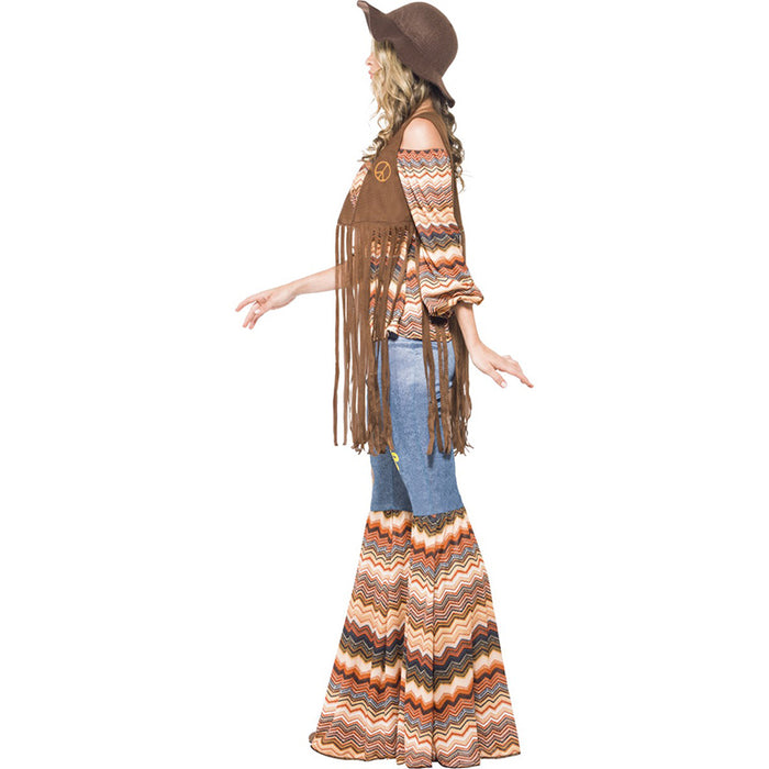 Kostüm Lady 60er Hippie Harmony Gr.L