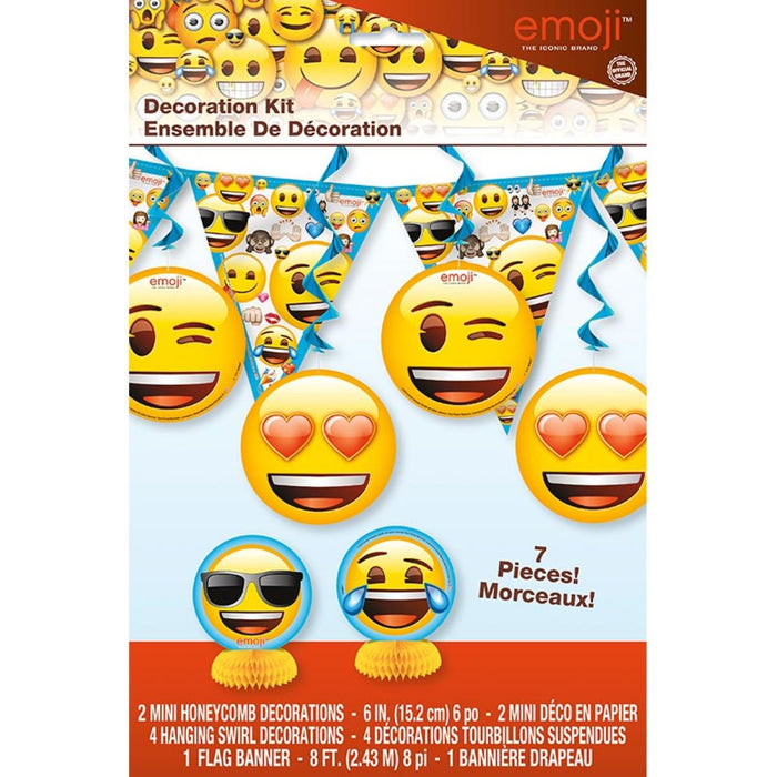Dekoset Emoji 7-teilig