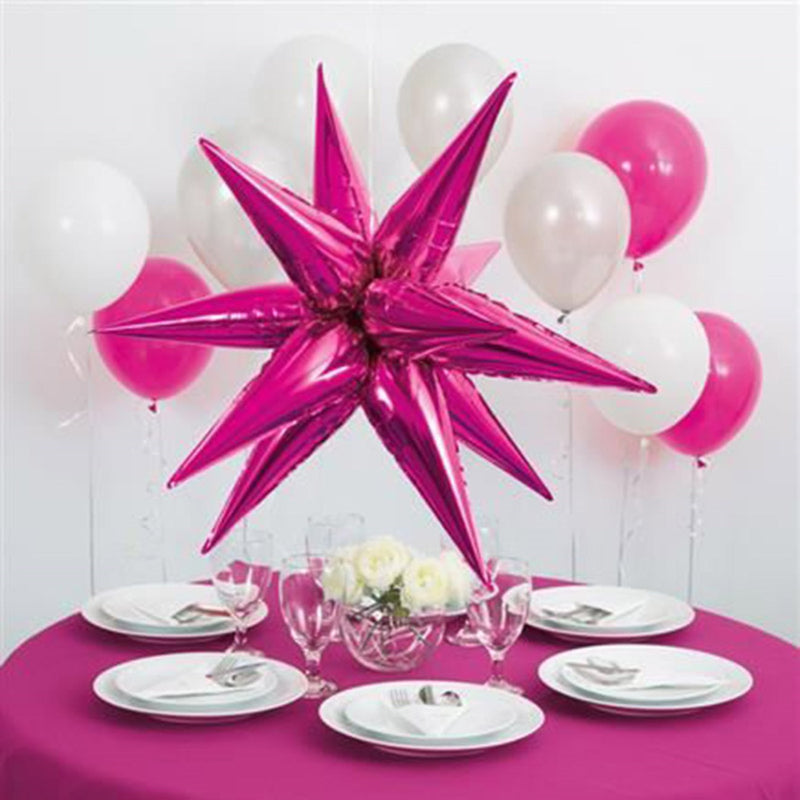 ABC 3D-Ballon Stern 101cm  Pink